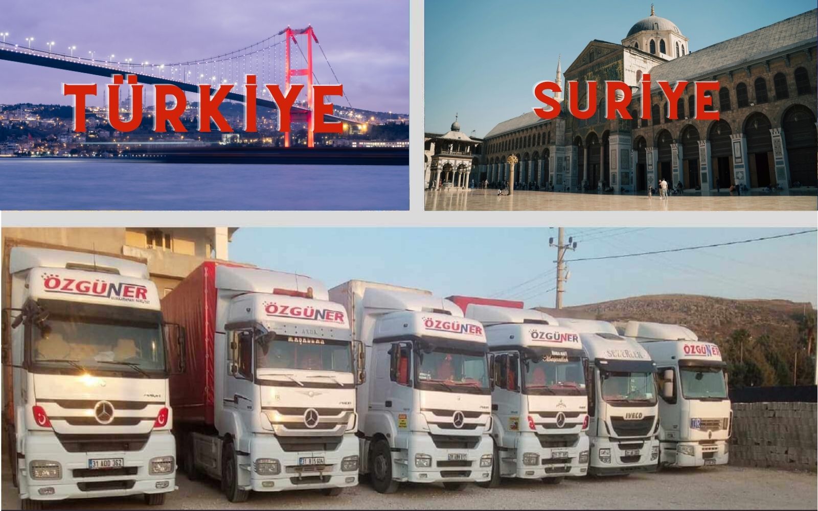 Suriye Tır Nakliye Hizmeti